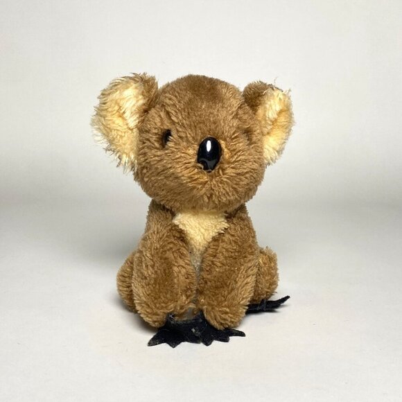 Vintage 1978 Dakin Baby Koala Bear Plush Stuffed Animal Toy Small Brown - Picture 1 of 8